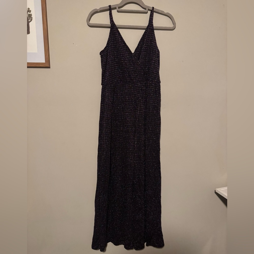 GUC Wild Fable Multicolor Metallic Sleeveless Jumpsuit - Picture 3 of 12